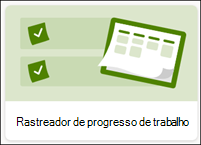 Controlador da lista de progresso de trabalho