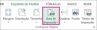 Definir Área de Impressão