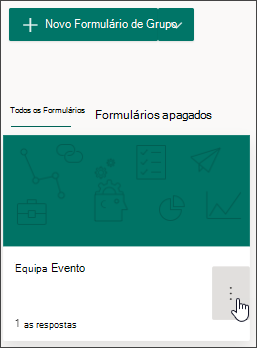 Mais definições para Formulários de grupo