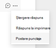 postare punctaje