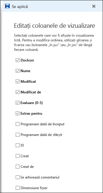 Document Library Edit List View