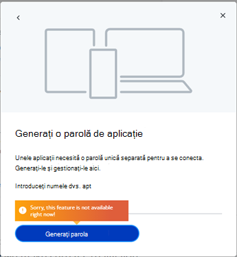 Eroare de parolă de aplicație Yahoo IMAP în Outlook