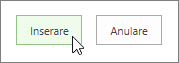 Faceți clic pe Inserare