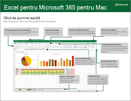 Excel 2016 for Mac Quick Start Guide