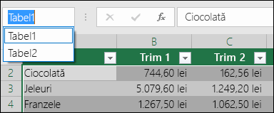 Excel Address bar to the left of the Formula bar