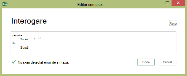 Editor complex2