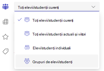 grupuri de elevi/studenți