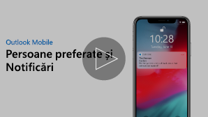 Miniatură pentru videoclipul Persoane preferate și notificări - faceți clic pentru a reda