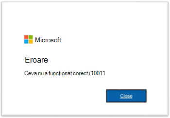 Ceva nu a funcționat corect în aplicațiile Microsoft 365