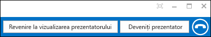 Revenire/Preluare ca prezentator