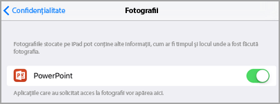 Acces la fotografii