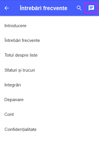 Contactați asistența