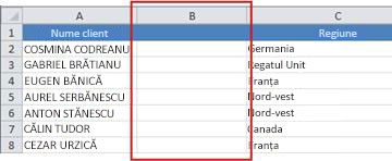 Empty column for entering formula