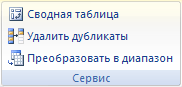 Изображение ленты Excel