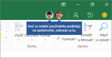 Ikony ľudí. Keď sa ostatní zúčastnia spolutvorby, zobrazia sa tu