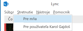 Snímka obrazovky so spustením zahájiť schôdzu z pozície delegáta