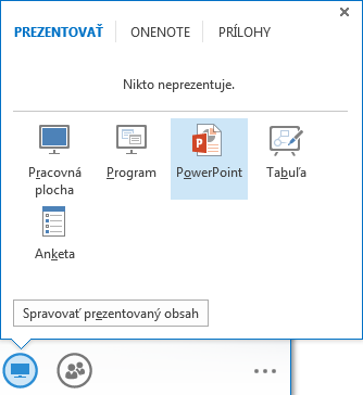 Zdieľať PowerPoint