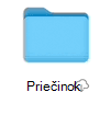 ikona stavu OneDrive pre Mac súboru na požiadanie