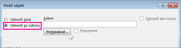 file browse dialog box