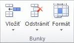 Obrázok pása s nástrojmi v Exceli