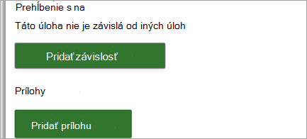 Priloženie prepojení a súborov k projektovým úlohám