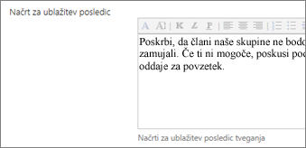 Načrt za ublažitev posledic