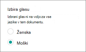 Izbira glasu