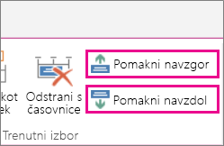 MT11 – Premakni navzgor/navzdol