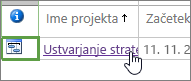 Središče za projekta