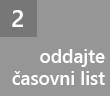 2. korak: pošiljanje časovnega lista