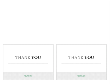 Printable thank you for job interviews