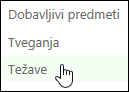 Težave v vrstici za hitri zagon