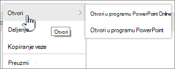 File ellipse menu with Open highlighted