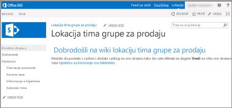 Wiki lokacija