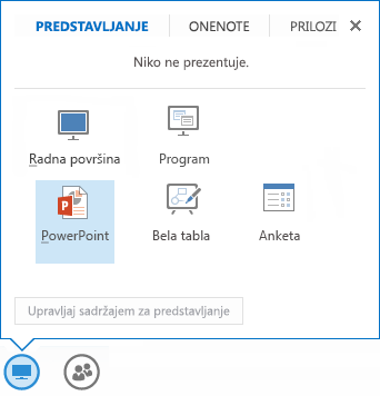 Deljenje PowerPoint prezentacije