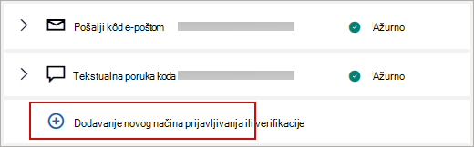 Promena bezbednosnih informacija