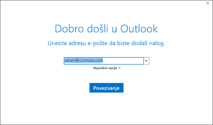 Dobro došli u Outlook