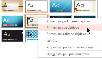 Primeni na sve slajdove