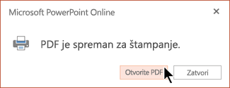 PDF je spreman