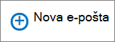 Snimak ekrana prikazuje novu kontrolu pošte koja se koristi za kreiranje e-poruke.