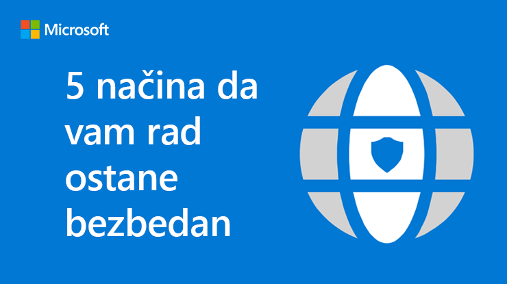 5 načina za održavanje bezbednog i sigurnog rada infografike