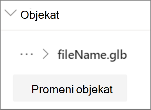 Promena UI objekta