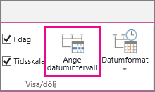 MT06 - Ange datumintervall