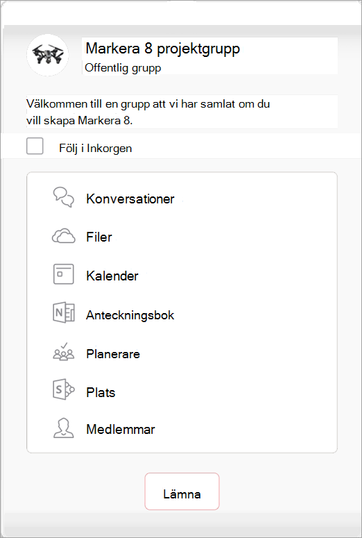 Visa lägg till medlemmar