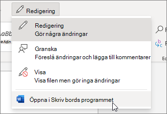 Öppna i skrivbordsappen