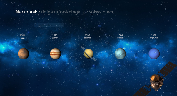 Visar en bild innan övergången Morfning har tillämpats