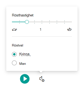 rösthastighet