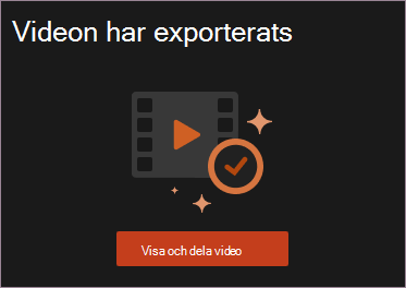 Visa och dela video