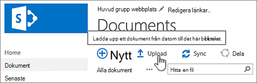 Överför dokument