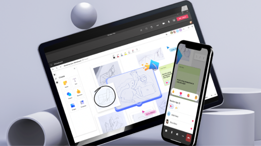 Whiteboard erbjuder nu samma upplevelse på alla enheter och versioner.